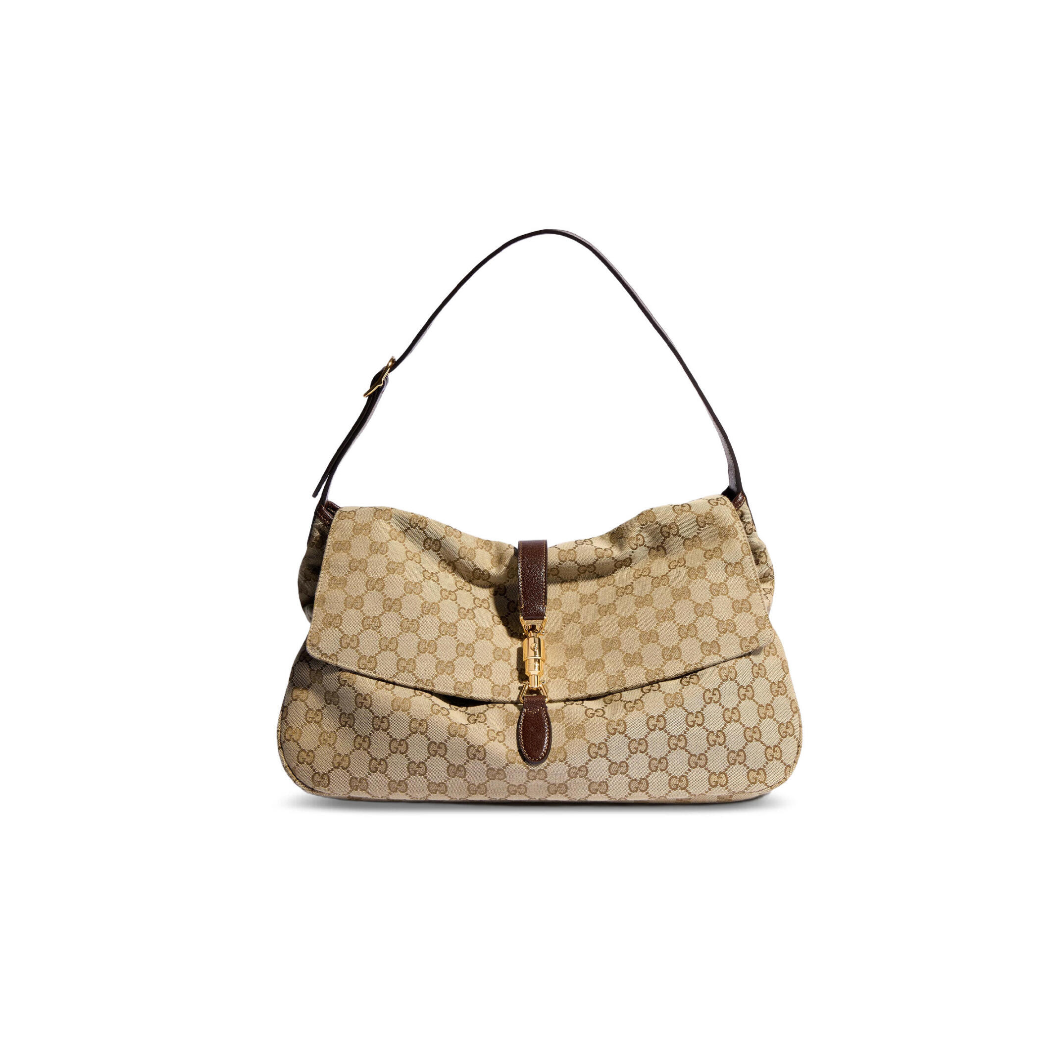 GUCCI LARGE JACKIE FLAP SHOULDER BAG A005ZI (43*29*5cm)